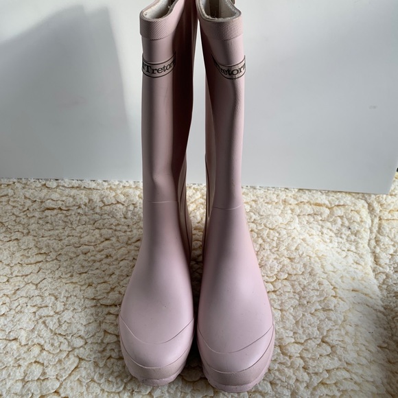 Tretorn pink women’s (lightly) insulated rain boots - size 7.5 - Picture 7 of 11